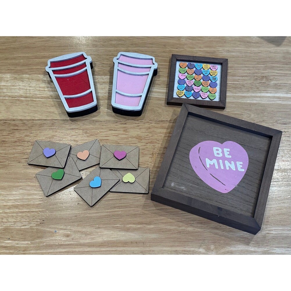 Valentine's Day Tier Tray Decor